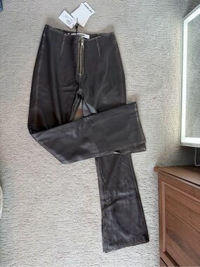 NWT Lambskin Trousers by OvalSquare
